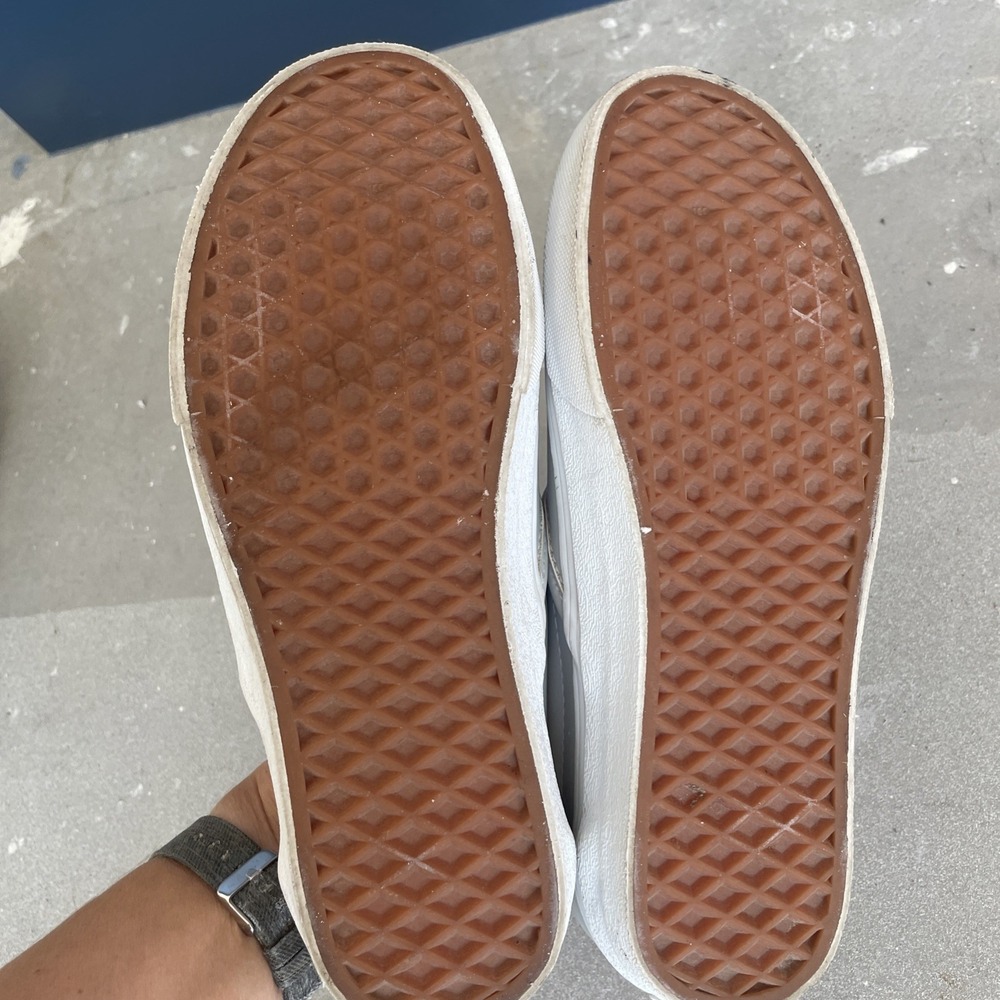 Vans Shoes Pearl Purple Iridescent Unisex W8.5 M7 Sneakers Classic Color Change - Picture 6 of 14